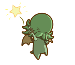 Sticker of Cthulhu (English ver.) sticker #6967886