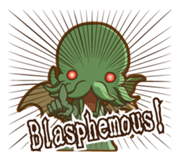 Sticker of Cthulhu (English ver.) sticker #6967889