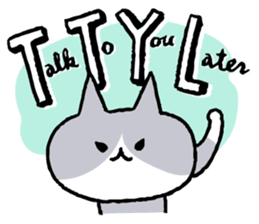 NIKU-Q English sticker #6968021