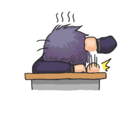 Shy Luna of 2 grade B class sticker #6968219