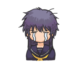 Shy Luna of 2 grade B class sticker #6968221