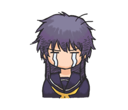Shy Luna of 2 grade B class sticker #6968221