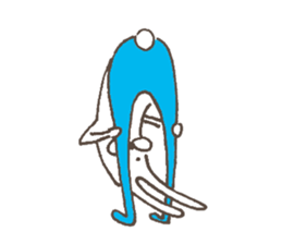 The rabbit in tights part3 sticker #6968241