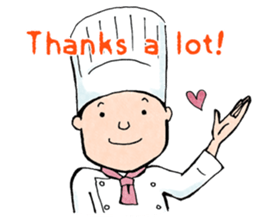 Cute chef sticker #6968566