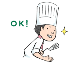 Cute chef sticker #6968569