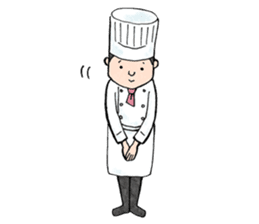 Cute chef sticker #6968574