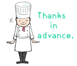 Cute chef sticker #6968575