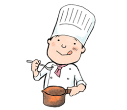 Cute chef sticker #6968583
