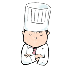 Cute chef sticker #6968584