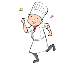 Cute chef sticker #6968587