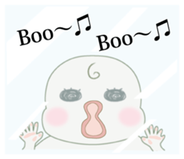 Severe baby sticker #6968783