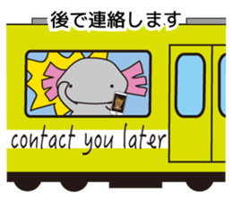 Famous Star Axolotl Paru. sticker #6968846