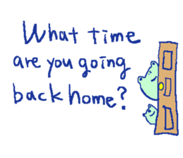 English frog sticker sticker #6969163