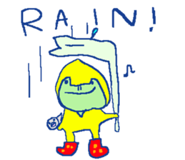 English frog sticker sticker #6969171