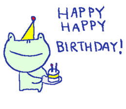 English frog sticker sticker #6969195