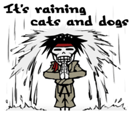 skeleton_karate sticker #6969263