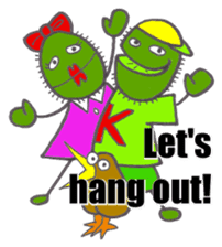 Kiwi boy & Kiwi bird sticker #6969642