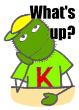 Kiwi boy & Kiwi bird sticker #6969647