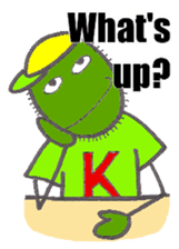 Kiwi boy & Kiwi bird sticker #6969647