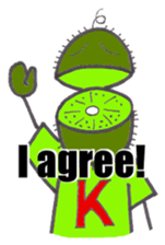 Kiwi boy & Kiwi bird sticker #6969666