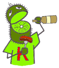 Kiwi boy & Kiwi bird sticker #6969673