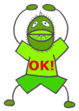 Kiwi boy & Kiwi bird sticker #6969677