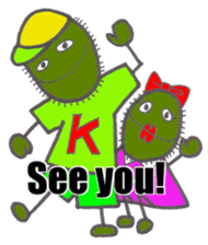 Kiwi boy & Kiwi bird sticker #6969679