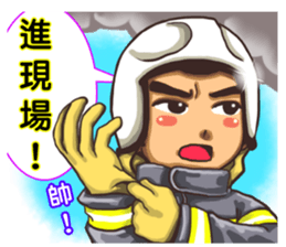 Fire Hero sticker #6969801