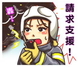 Fire Hero sticker #6969802
