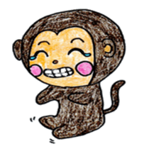 Monkichi Sticker sticker #6969896