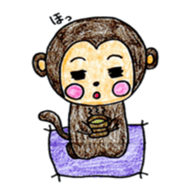 Monkichi Sticker sticker #6969910