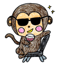 Monkichi Sticker sticker #6969913
