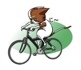 Masamune of cat looking here sticker #6969961