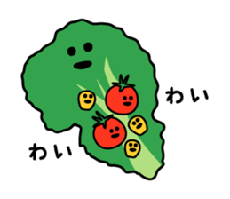 nice nice vegetables and fruit 2 sticker #6970011