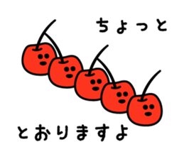 nice nice vegetables and fruit 2 sticker #6970030