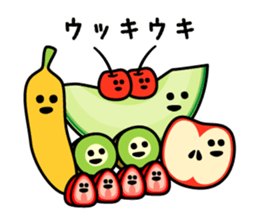 nice nice vegetables and fruit 2 sticker #6970039