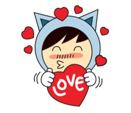 Kitty Girl sticker #6970041