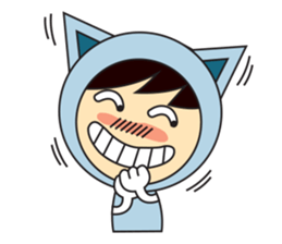 Kitty Girl sticker #6970042