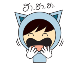 Kitty Girl sticker #6970045