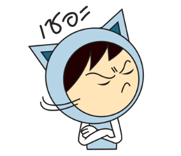 Kitty Girl sticker #6970048