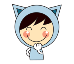 Kitty Girl sticker #6970050