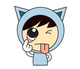 Kitty Girl sticker #6970053
