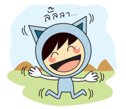 Kitty Girl sticker #6970054