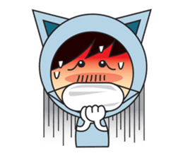 Kitty Girl sticker #6970061