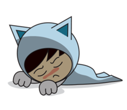 Kitty Girl sticker #6970065