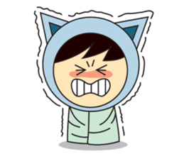 Kitty Girl sticker #6970071