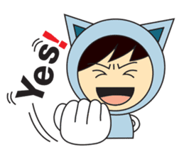 Kitty Girl sticker #6970075