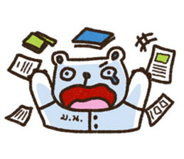 Wacky Bear's School sticker #6970139