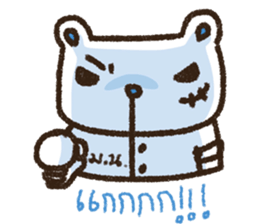 Wacky Bear's School sticker #6970148