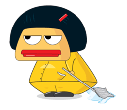 AUNTIE JAEW; the superb housekeeper sticker #6970166